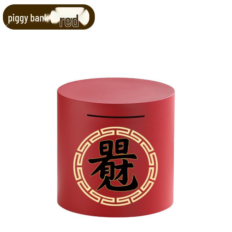 2025 Ulusal Trend Tarzı Kırılmaz Kumbara - Yetişkinler ve Çocuklar İçin - Şanslı Tasarruf, Kalınlaştırılmış Tasarım