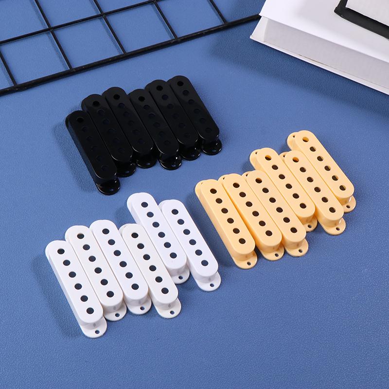 2Pcs 48/50/52Mm Guitar Multi Color Plastic Single Coil Pickup Covers Electric Guitar Pickup Lid/Shell/Top Guitar Parts