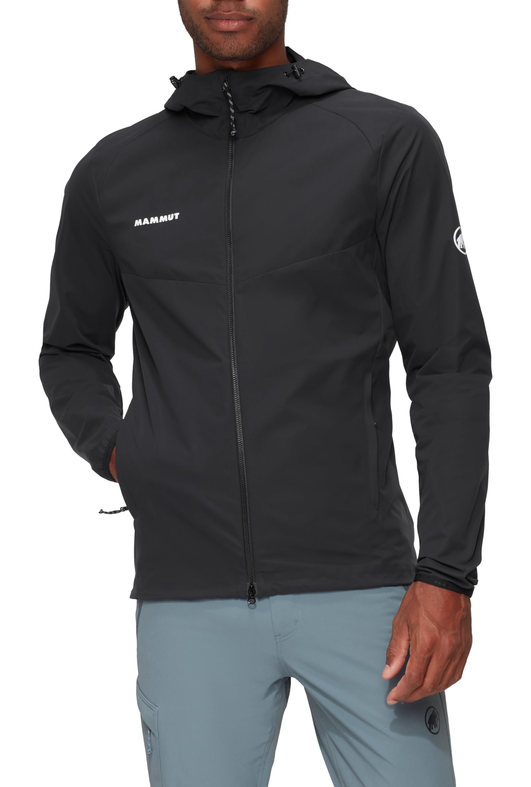 

Granite Softshell Hooded Jacket Asian Fit GRANITE SO Hooded Jacket AF Men black [Mammut] Men s 1011-0032 чёрный