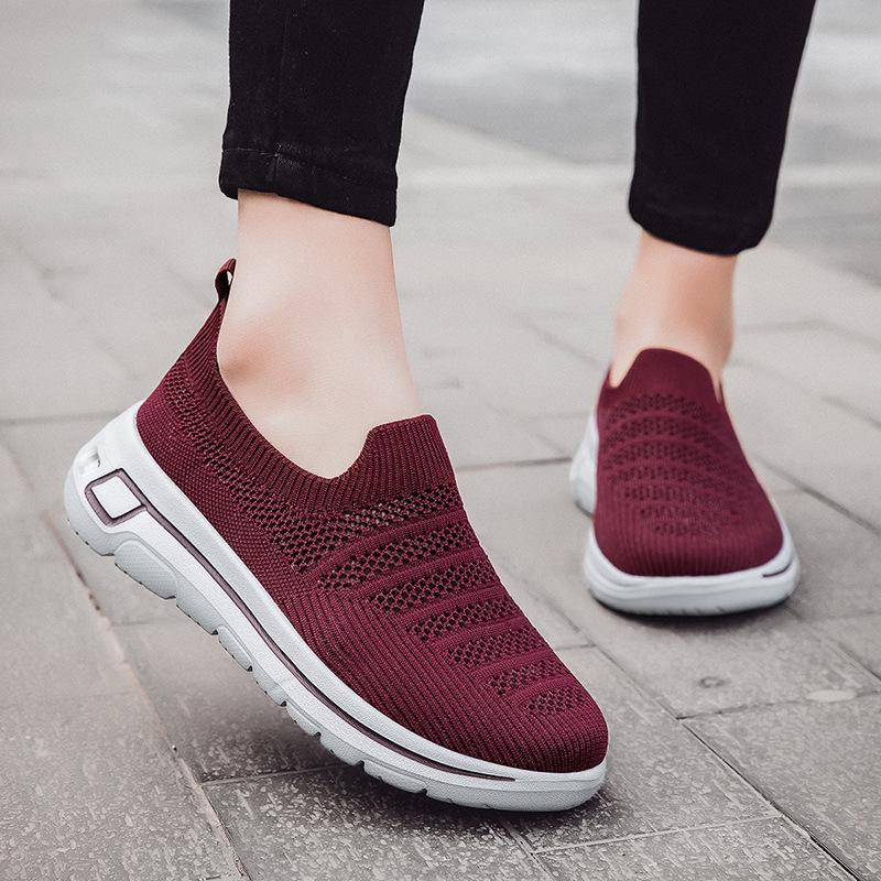 2025 Paar leichte rutschfeste atmungsaktive Slipper lässige vielseitige Outdoor-Walking-Sportschuhe Ein-Pedal-Faulschuhe