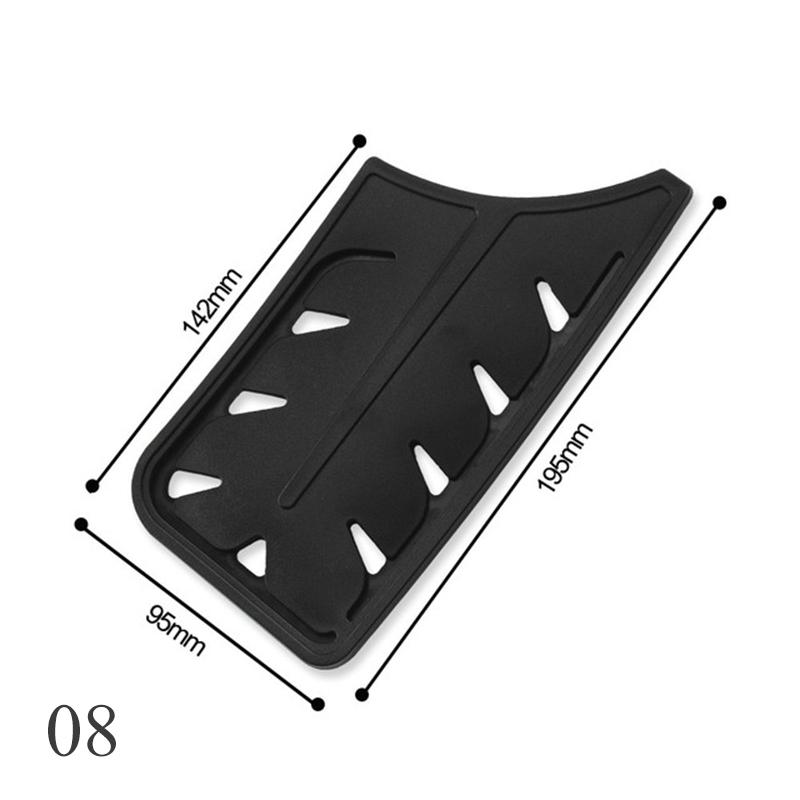 Knife Sheath Black Plastic Knife Cover Edge Guards Case Protector BPA-Free Cover All Kinds Of Knife Blade Kitchen Accessories