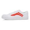 Li Ning Wave Slip Resistant Abrasion Resistant Low top Skateboard Shoes Men's White Orange AGCP163-3