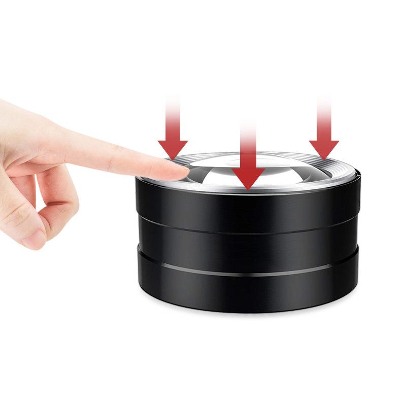 

3Led 5X Magnifying Glass Optical Glass Lens Loupe Magnifier Handheld Coin Stamps Jewelry Mini Thread Counter Magnifier сірий