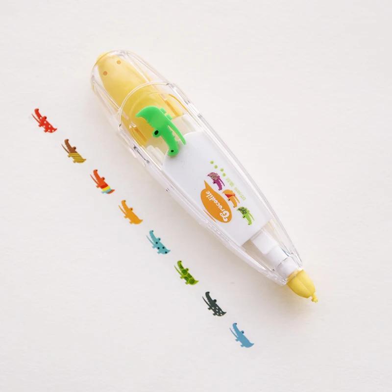 Marcador de Calendário Não Tóxico Material Escolar Brinquedos Fita Corretiva de Pressão Múltiplos Estilos Disponíveis Adesivos Decorativos Kawaii para Scrapbooking
