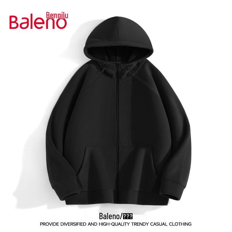 Baleno Men's Sherpa Fleece Hooded Jacket