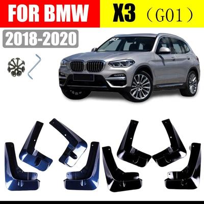 Guardabarros delanteros y traseros para BMW X3 G01, guardabarros, guardabarros, accesorios para el coche, diseño automático 2018-