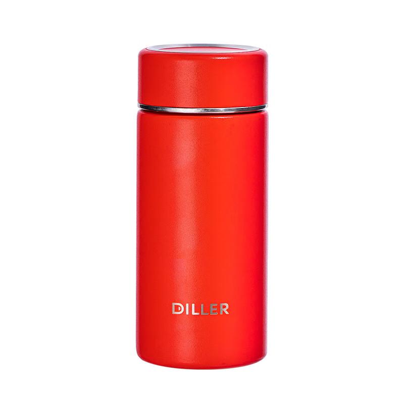 Dilebell 316 Stainless Steel Insulated Tea Infuser Bottle 330ml