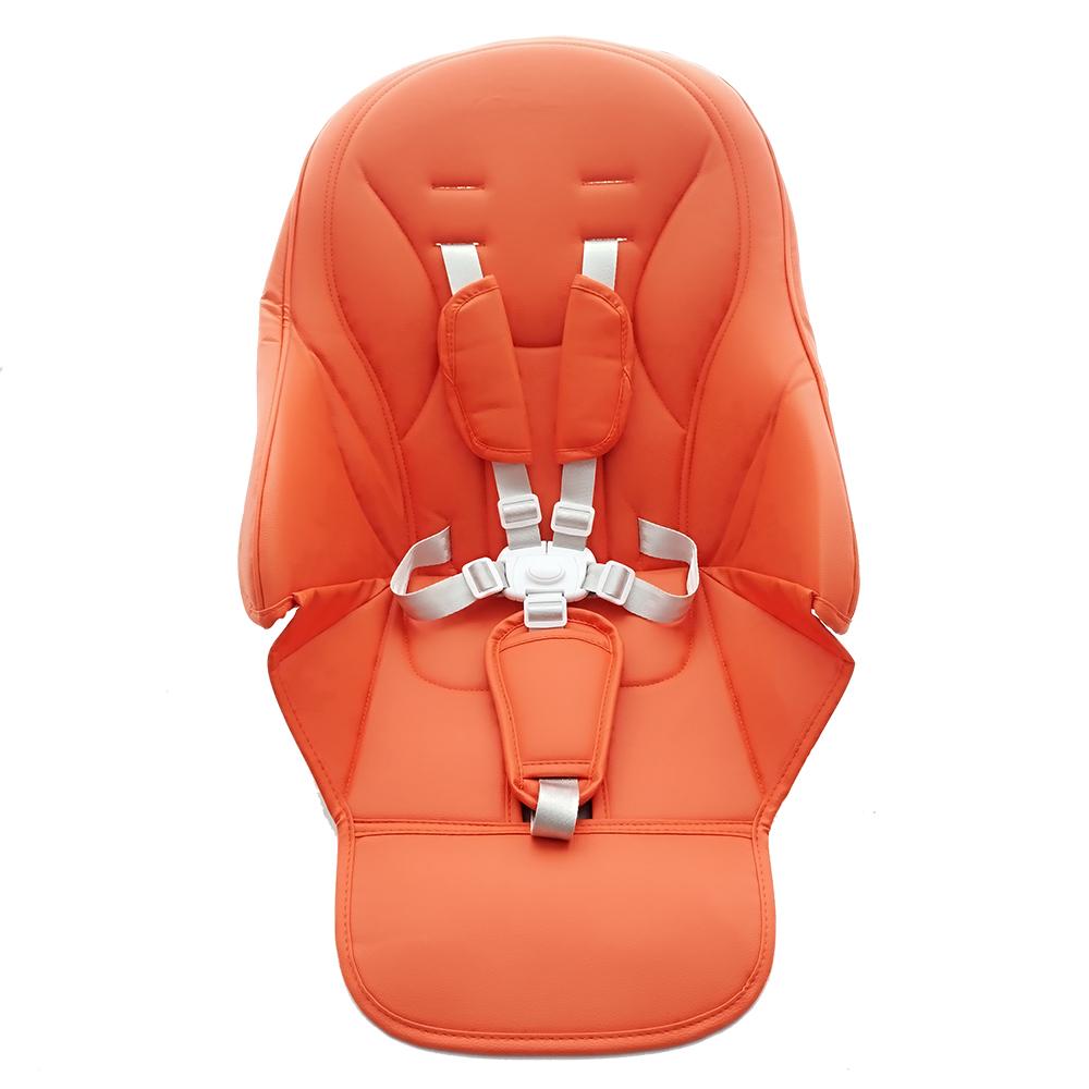 Baby Hight Chair Cushion For Prima Pappa Zero 3 Peg Perego Siesta Aag Baoneo PU Leather Replace Baby Feeding Chair Accessories