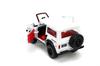 Just Trucks 1973 Ford Bronco Diecast Truck Tire Rack Toys for Kids and Adults 124 & (White/Red)