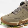 Men's Hiking Shoes Rotating Lace Buckle Treking Sneakers Suede Breathable Non-slip Camping Running Sneakers Male Zapatos Hombre