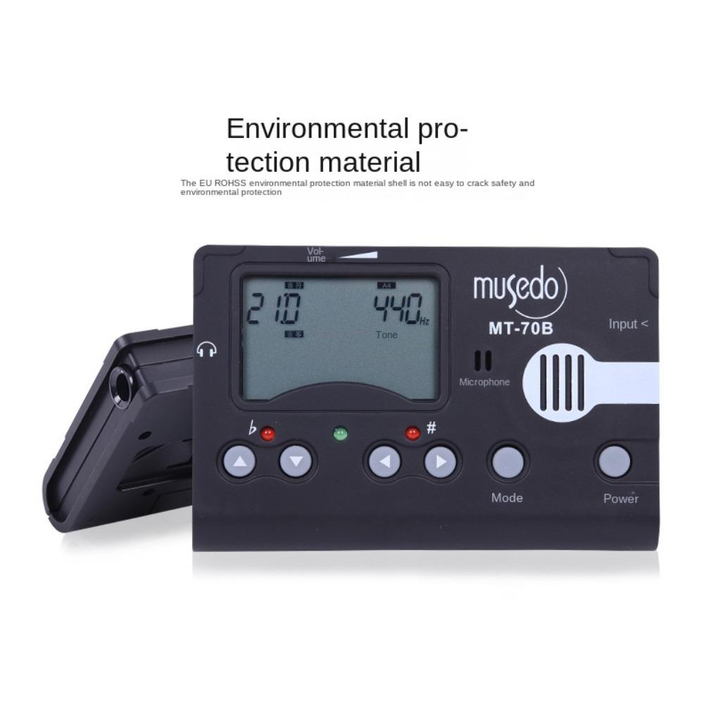 3 Modes Metronome Tone Generator Built-In Microphone Electronic Metronome  Musical Instrument