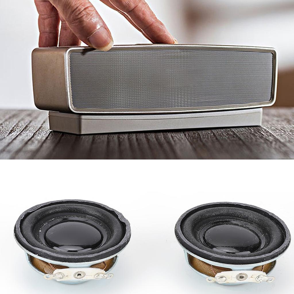 2  3W 4 Ohms , Haut-parleur Stéréo 4cm 2 haut-parleurs de haute qualité Klaxon de haut-parleur   un caoutchouc   pour   Amplificateur