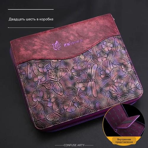 Professional Scissors Organizer for Hairstylists & Pet Groomers - Multi-Pocket Portable Tool Bag