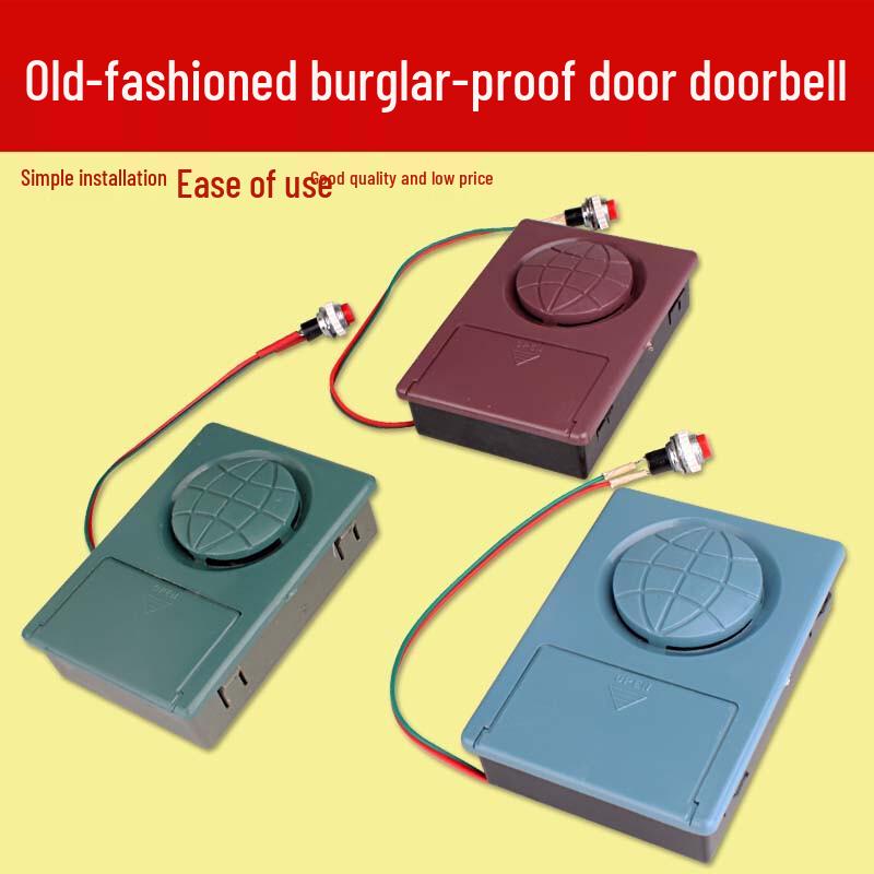 Yudu Wired Invisible Anti-theft Doorbell