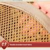 Wood Beads Ventilated Seat Cover Pad Massage Lumbar Relieve Fatigue Enhances Comfort Suitable For Various Vehicle Models