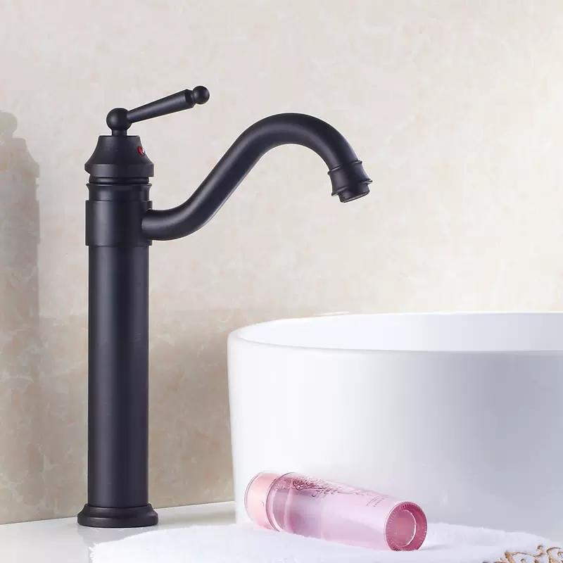 Baterii pentru chiuvetă Robinet de baie din bronz antic, alamă caldă și rece Baterie pentru chiuvetă de baie Baterie pentru toaletă montată pe punte Baterie Baterie de apă