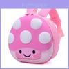 Kids School Backpack With Cartoon Mushroom Design For Toddlers And Preschool Children