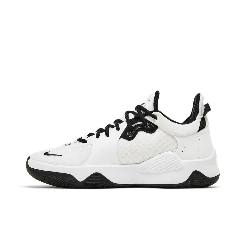Nike PG 5 EP 'White Black' (Unisex) White / Multi-Color / Glacier Blue Basketball Shoes CW3146 100