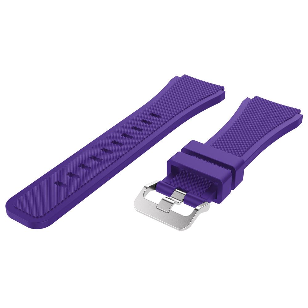 22mm Soft Silicone Sports Watch Strap Wrist Band Replacment for Samsung Gear S3 Frontier/S3 Classic