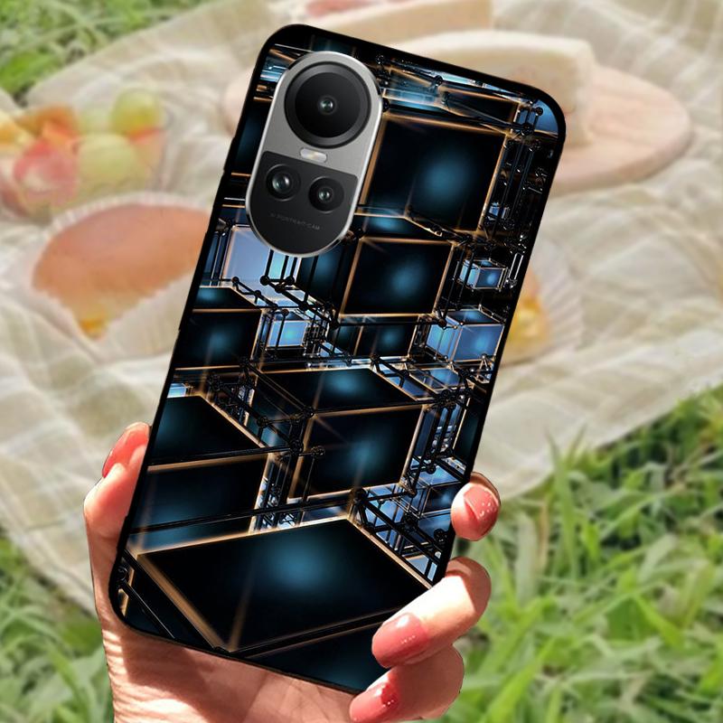 Para OPPO Reno 10 5G Reno 10 Pro 5G Capa de Celular Cool Fashion Capa de Celular Macia de Silicone Carcaças Para-choque Para Reno10 Reno10 Pro 5G Funda