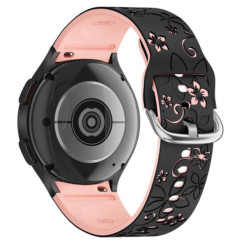 Original Silicone band for Samsung Galaxy Watch 7 FE 6 5 4 Classic 5 pro 44mm 40mm 43mm 47mm 45mm Bracelet Galaxy Watch6 7 Strap