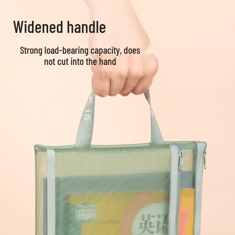 Deli Mesh Zipper File Bags
