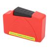 Red Optical Fiber Cleaning Box Compact Lightweight SC FC LC ST Fiber Optic End Connector Cleaner