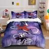 Bug Knight Cartoon Bedding Set Bedding Duvet Cover Set Duvet Cover Pillowcases (1 * Duvet Cover 2 * Pillowcases, without duvet insert)