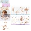 Building Blocks Wooden Skeleton Structure Free Transform Kids Educational Toy