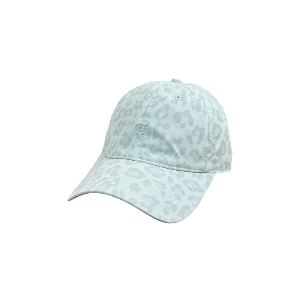 Sunscreen Leopard Print Baseball Cap Peaked Cotton Baseball Cap Versatile Leopard Print Hat  Men