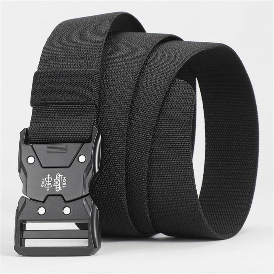 Tactical Belt Quick Release Elastic Belt Casual Tooling Training Belt Men's Trousers Belt