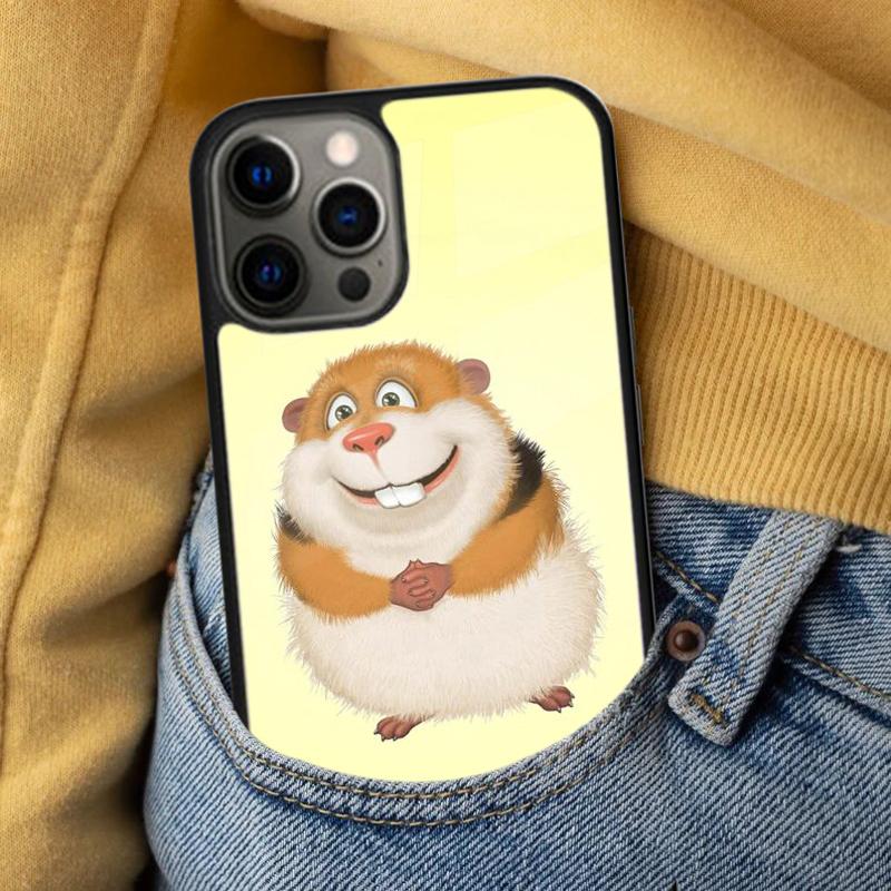 Guinea pig Funny Cartoon Soft Phone Case for iPhone 17 Air 16e Pro max 15 Pro 13 14 Plus 11 12 MagSafe Magnetic Coque