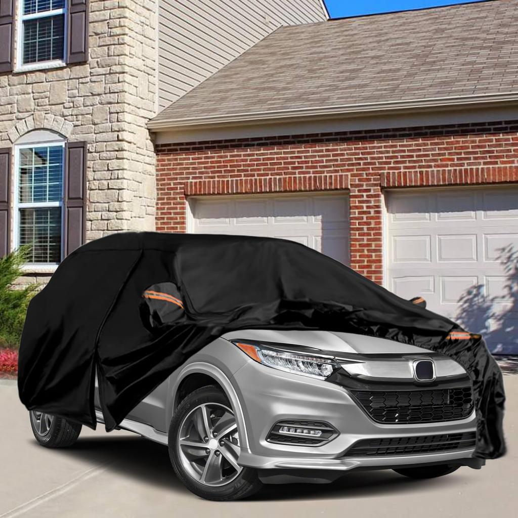 Tusamika Car Cover for Honda Vezel Body Thick Oxford UV Yellow Includes Elastic Windproof Suitable for All Quality Guaranteed RU1-RU4 RV3-RV6
