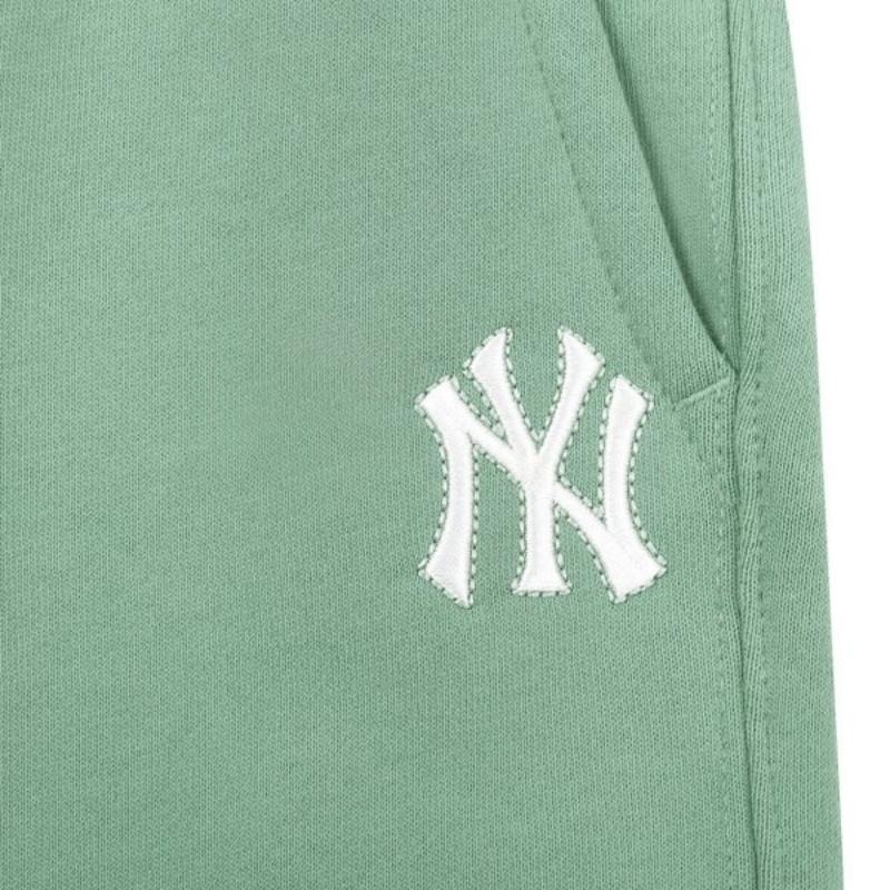 New MLB Knitted Sweatpants Unisex Green 31PT01111-50K