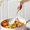 Spoon Spatula Dishwasher Safe Spoon Wooden Handle Kitchen Spatula For Kitchen Baking Mixing Scraping Serving Frying