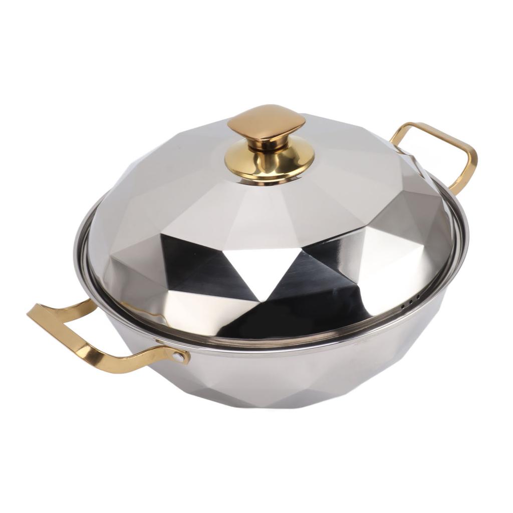 Garnek do gotowania na parze 28x20cm, Wielofunkcyjny garnek do gotowania na parze ze stali nierdzewnej z dwuwarstwową wkładką do gotowania na parze, do kuchenki indukcyjnej, gadżety kuchenne