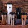 Beliebte Edelstahl-Kaffee-Vakuumflasche 16oz 500ml Tragbarer Thermosbecher für Auto und Reise
