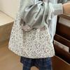 Foreign style niche design oblique span bag leisure large capacity 2025 spring shoulder shopping bag fashion tote bag women's tide