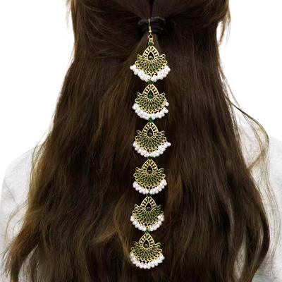 Middle Eastern Ethnic Style Retro Gem Tassel Women's Head Chain
