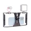 Desktop Tripod Stabilizer for Mobile Live Broadcast with Rabbit Cage Frame