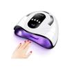 120W UV LED Nail Lamp, Professional Automatic Sensor, 4 Timers, Fast Curing Nail Dryer