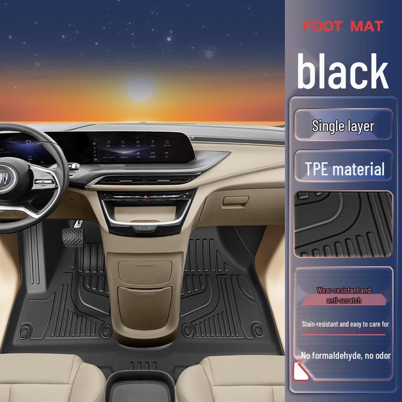 Suitable TPE Floor Mats for Buick GL8: Full Coverage for Lu Zun, Business Class, and PHEV Models