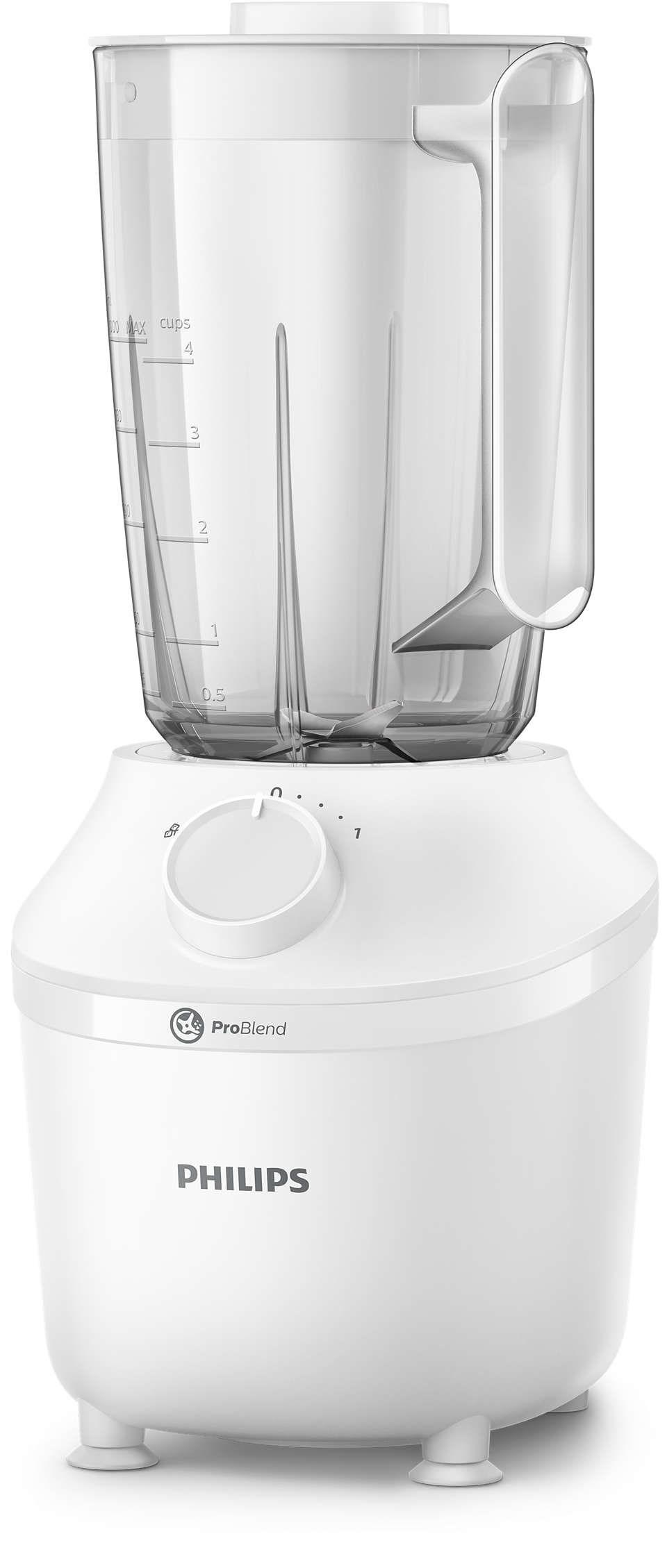 Philips Weiß Mixer 1,9 L 450 W Hr2041/00 - Bild 7