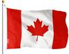 Canadian Flag 3 X 5 Ft Polyester Canada Maple Leaf Banner Indoor Outdoor Grommet