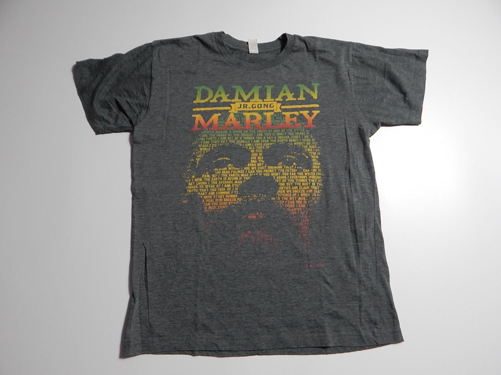 vintage damian marley jr gong reggae rap tee size medium L