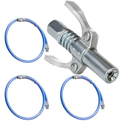 Grease Nozzle 10000 PSI Leak-Free Quick Release Grease Oil Pump Tip Two Press Grease Tip Tool Easy To Push Repair Accessories