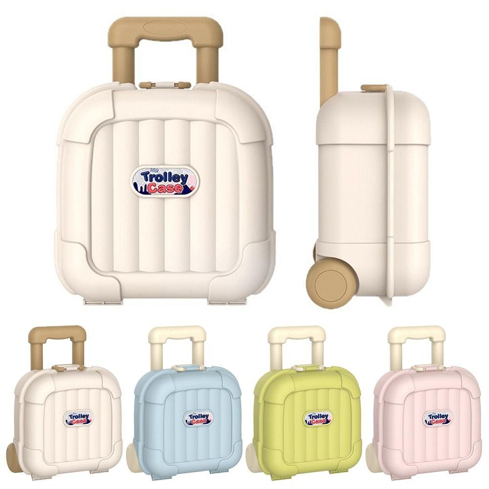 Extendable Handle Trolley Case Multicolor Travel Luggage Organizer Home Organization