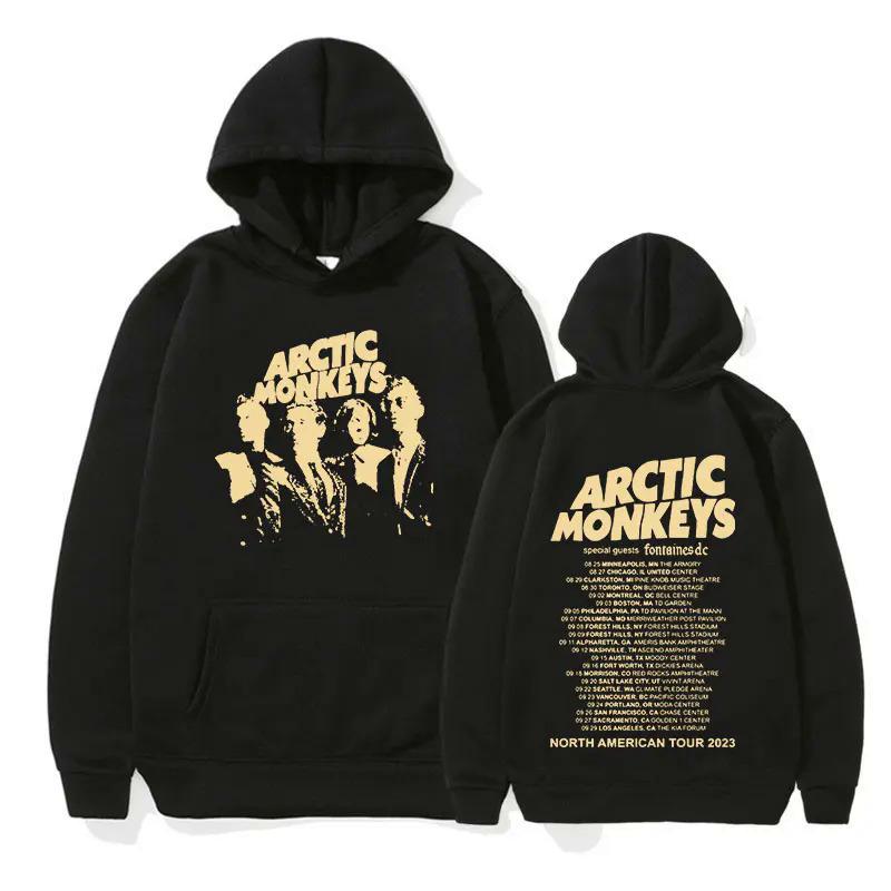 

Новая одежда Arctic Monkey для мужчин и женщин с капюшоном XS чёрный