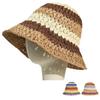 Rainbow Grass Bucket Hat With Wide Brim For Sun Protection And Summer Wear