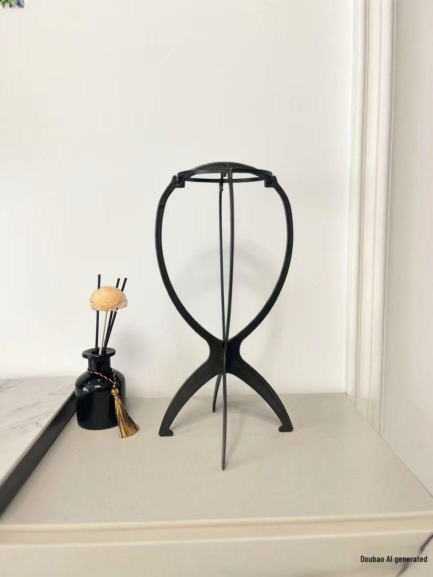 

Wig Stand: Easy-to-Assemble, Disassemble, and Store Headgear and Hairpieces